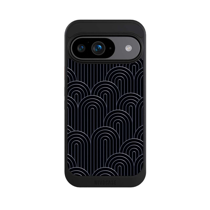 Pixel 9 NIVOcore Art Deco Silber