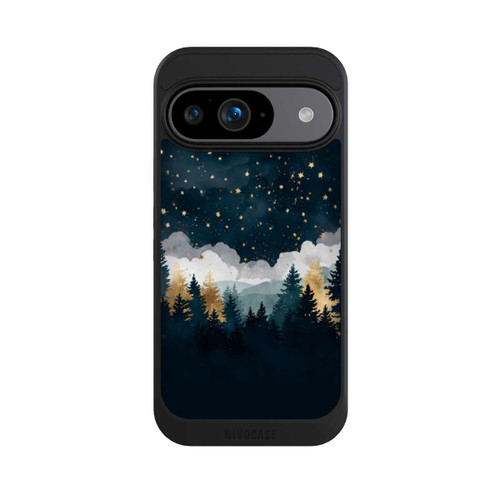 Google Pixel 9 NIVOcore nächtlicher Wald Indigo