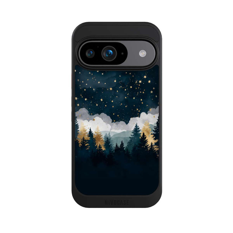 Pixel 9 NIVOcore nächtlicher Wald Indigo