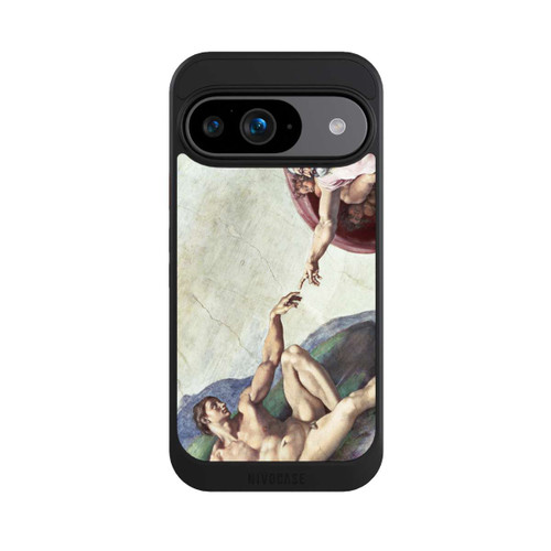Google Pixel 9 NIVOcore Michelangelo Buonarroti Erschaffung von Adam