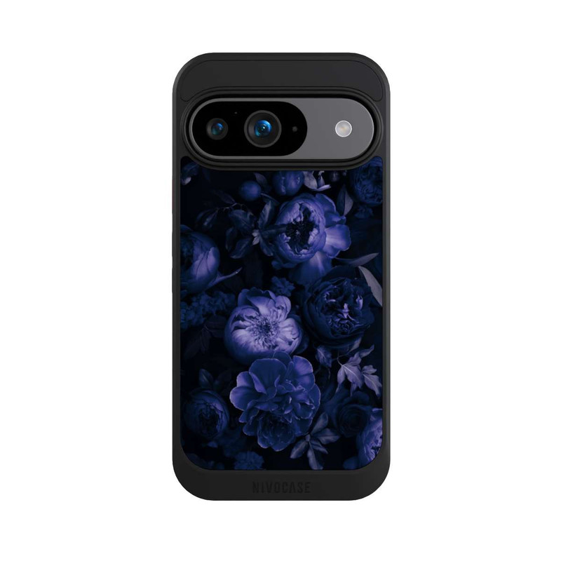 Pixel 9 NIVOcore Victorian Grandeur Large Flowers Purple Mit KI