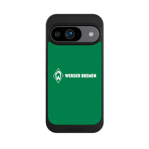 Google Pixel 9 NIVOcore Werder Bremen Schriftzug Raute Grün