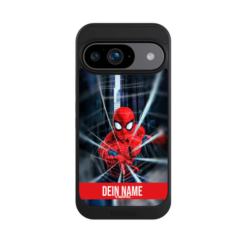 Google Pixel 9 NIVOcore Spiderman Webs in Action customisable