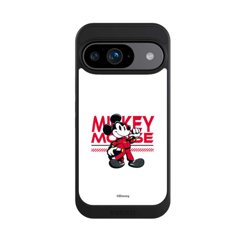Google Pixel 9 NIVOcore Micky Maus Rennfahrer Weiß