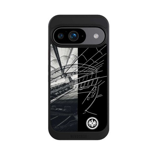 Google Pixel 9 NIVOcore Eintracht Frankfurt Stadion Fotoskizze
