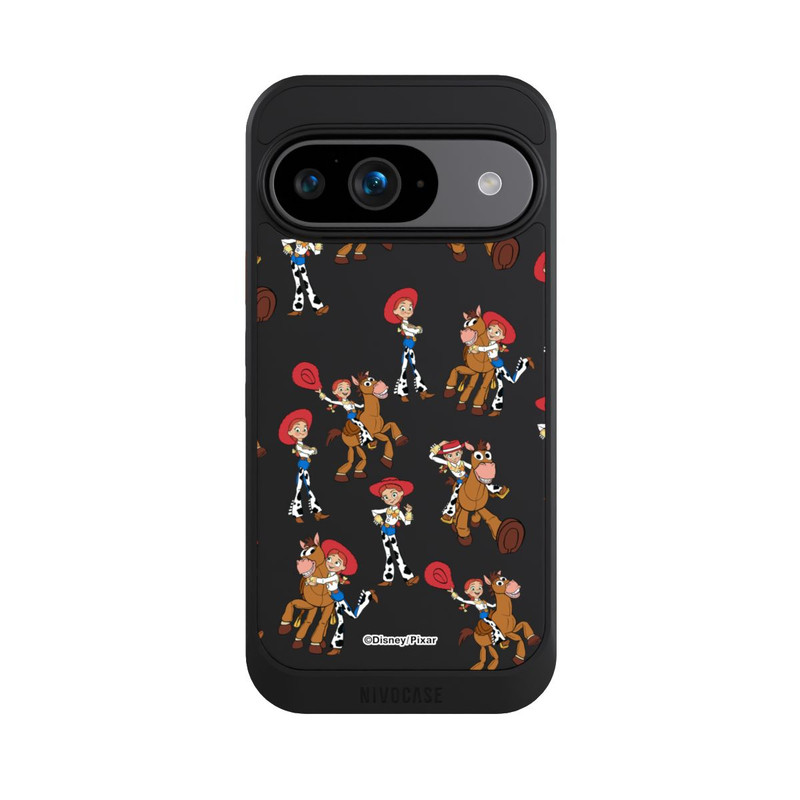 Pixel 9 NIVOcore Toy Story 5 Jessie Cowboy Pattern Transparent