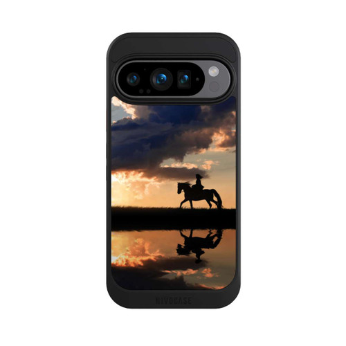 Google Pixel 9 Pro NIVOcore Ausritt im Sonnenuntergang