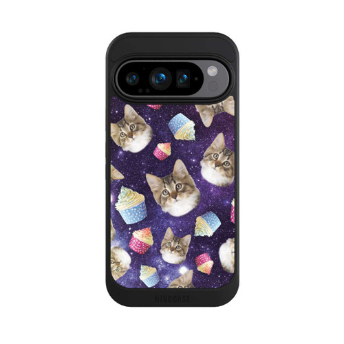 Google Pixel 9 Pro NIVOcore Crazy Galaxy Space Cats