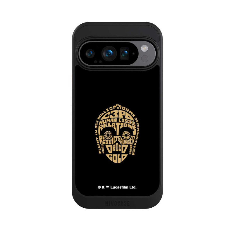 Pixel 9 Pro NIVOcore C3PO Typo Grafisch