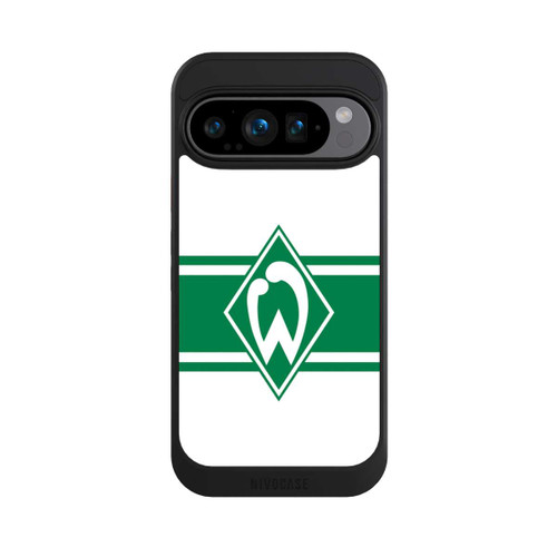 Google Pixel 9 Pro NIVOcore Werder Stripes White