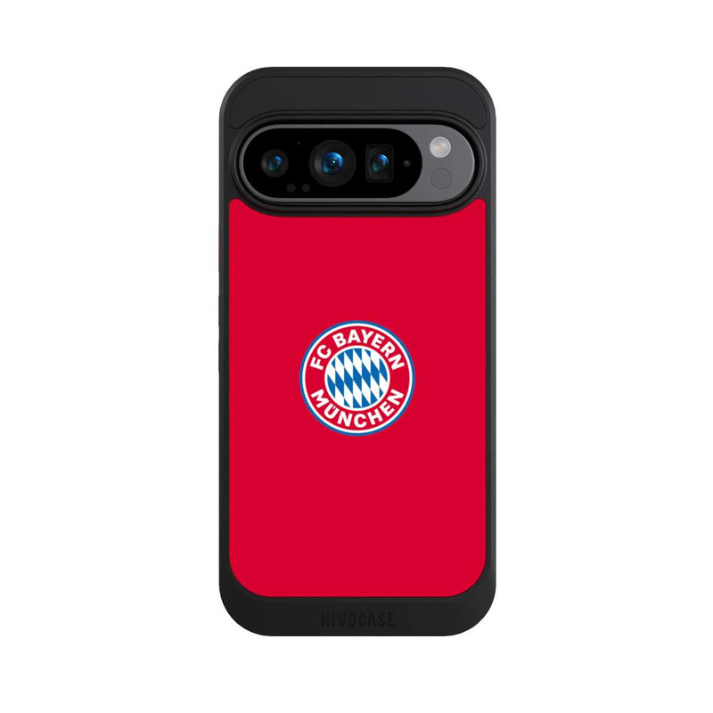Pixel 9 Pro NIVOcore FCB Logo auf Rot