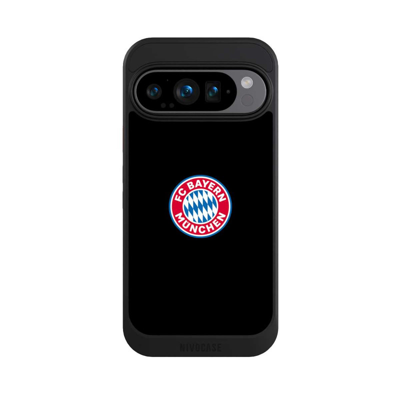 Pixel 9 Pro NIVOcore FCB Logo auf Schwarz