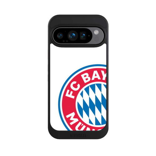 Google Pixel 9 Pro NIVOcore Großes FCB Logo Weiß