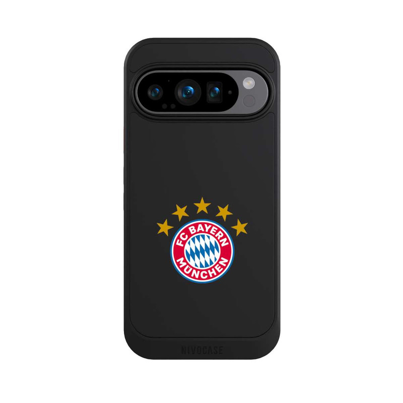 Pixel 9 Pro NIVOcore FCB Logo mit Sterne - ohne Hintergrund