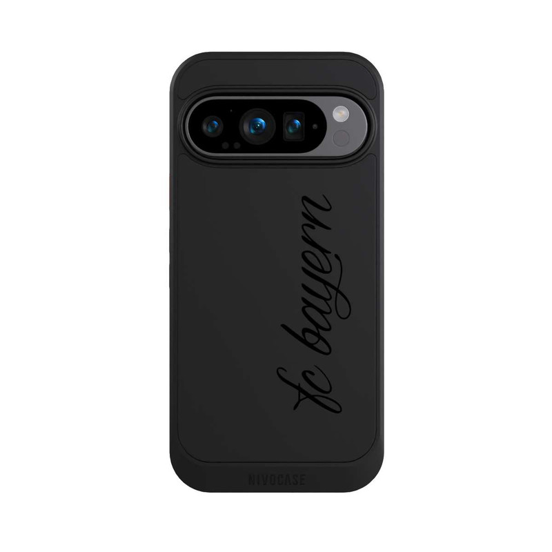 Pixel 9 Pro NIVOcore Schwarzes FCB Girlmotiv - ohne Hintergrund