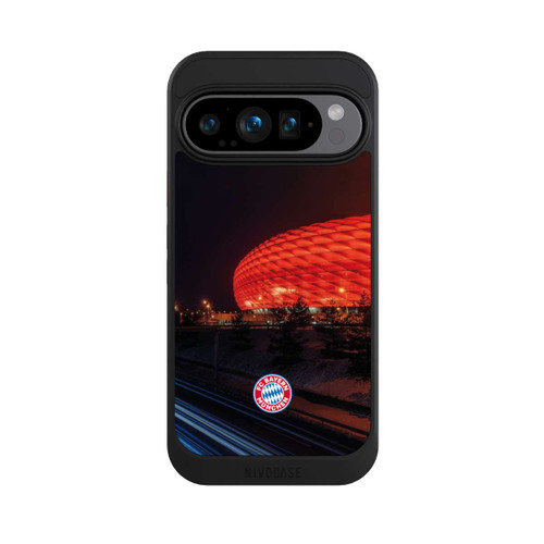 Google Pixel 9 Pro NIVOcore Allianz Arena bei Nacht FCB