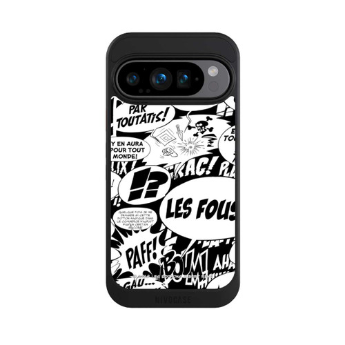 Google Pixel 9 Pro NIVOcore Sprechblasen Asterix Schwarz