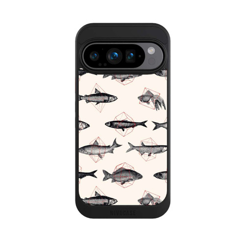 Google Pixel 9 Pro NIVOcore Fische in Geometrie