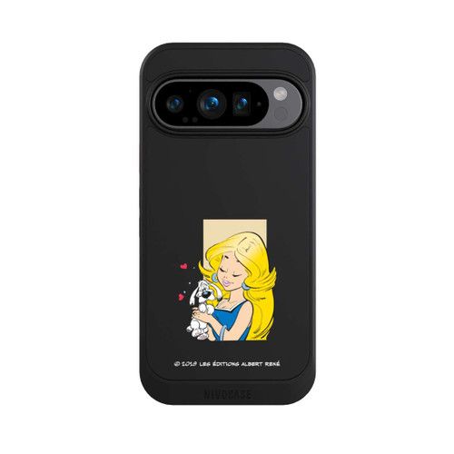 Google Pixel 9 Pro NIVOcore Falbala und Idefix Verliebt Transparent