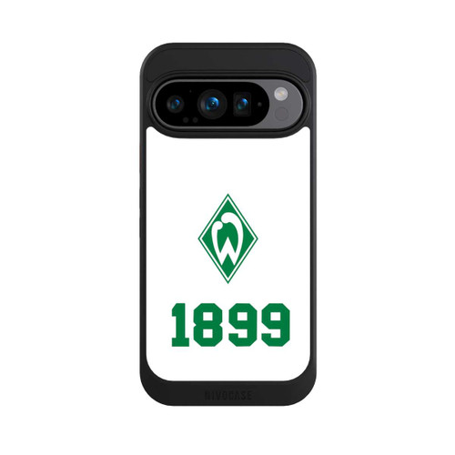 Google Pixel 9 Pro NIVOcore 1899 Grün-Weiß Lebenslang Weiss - Werder Bremen