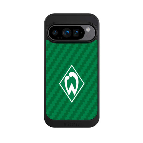 Google Pixel 9 Pro NIVOcore Carbonlook - Werder Bremen