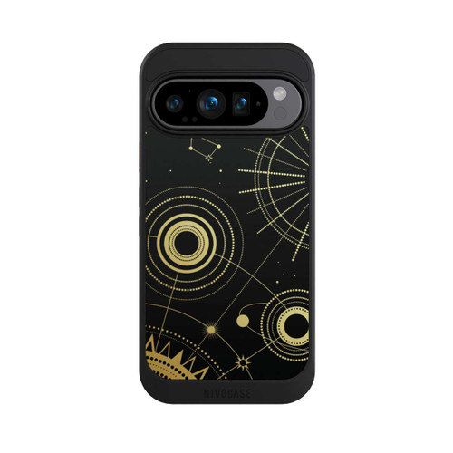 Google Pixel 9 Pro NIVOcore Black and Gold Look Abstract