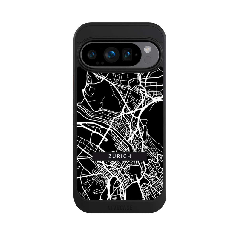 Pixel 9 Pro NIVOcore Zürich Stadtkarte