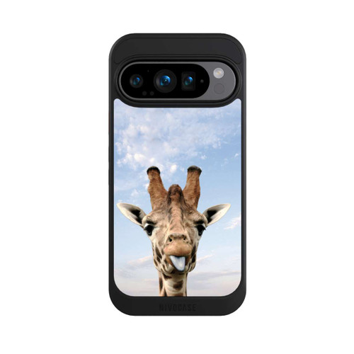 Google Pixel 9 Pro NIVOcore Giraffe auf der Straße
