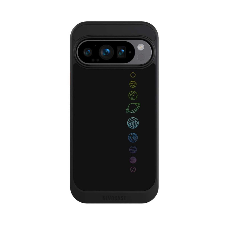 Pixel 9 Pro NIVOcore Bunte Planeten