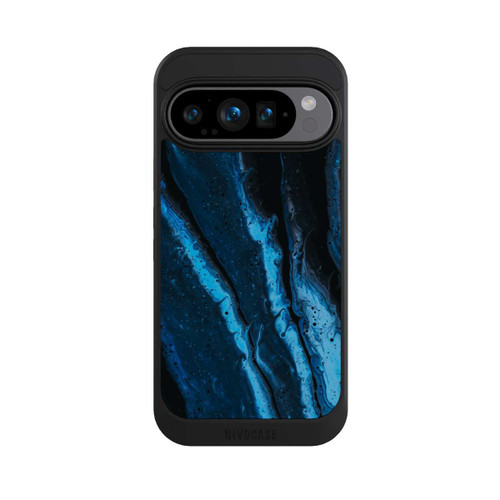 Google Pixel 9 Pro NIVOcore Blue oil texture