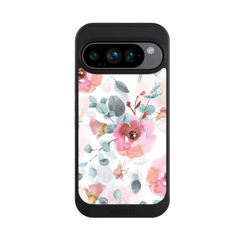 Google Pixel 9 Pro NIVOcore Aquarell Blumentapete