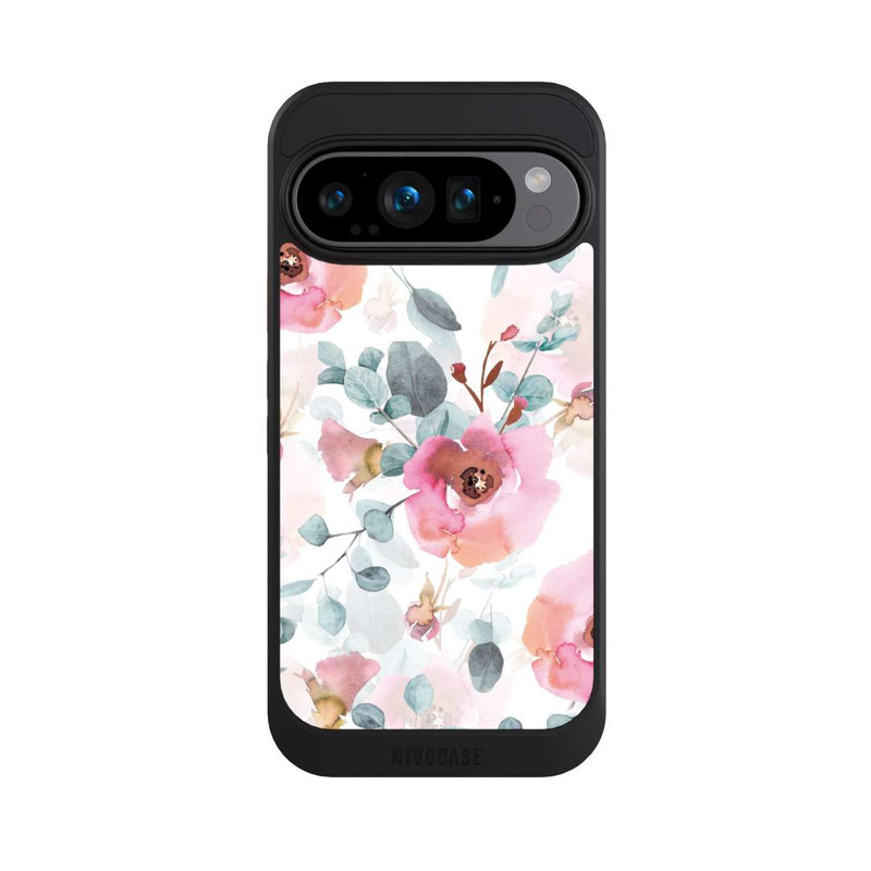 Pixel 9 Pro NIVOcore Aquarell Blumentapete