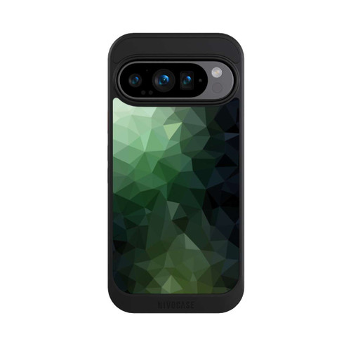 Google Pixel 9 Pro NIVOcore Polygonal Mosaic Green