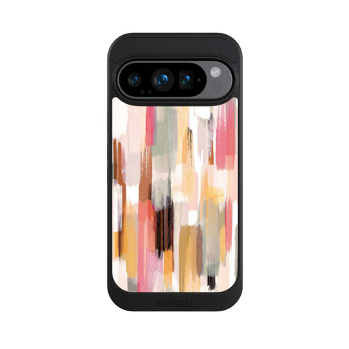 Google Pixel 9 Pro NIVOcore Abstrakte Pinselstriche Herbsttöne