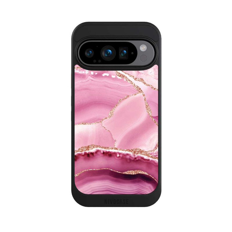 Pixel 9 Pro NIVOcore Meerjungfrauen Pink Marmor