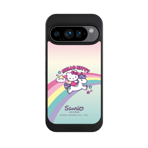 Google Pixel 9 Pro NIVOcore Hello Kitty Regenbogen 