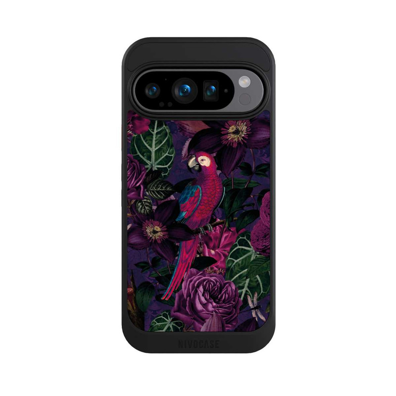 Pixel 9 Pro NIVOcore Vogel im dunklen Dschungel