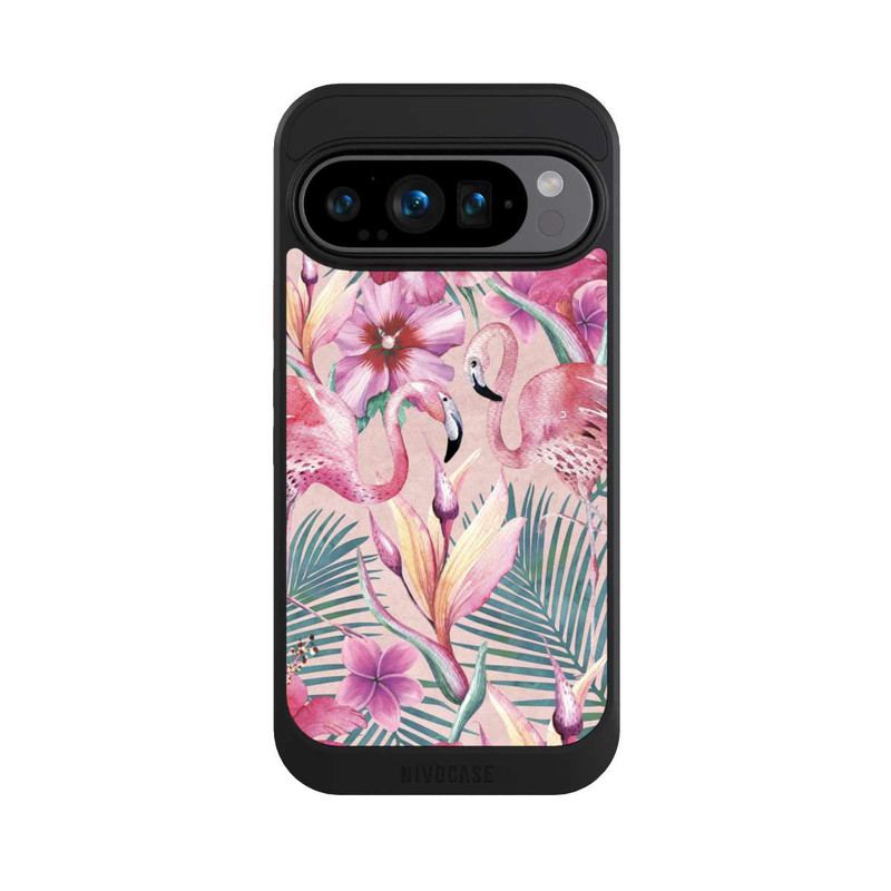 Pixel 9 Pro NIVOcore traumhafte Flamingos