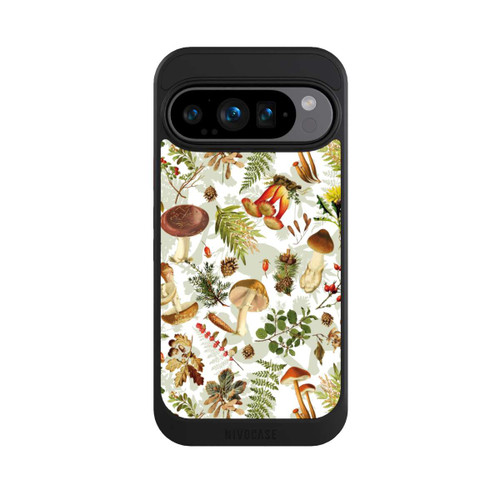 Google Pixel 9 Pro NIVOcore Pilzmuster Weiß
