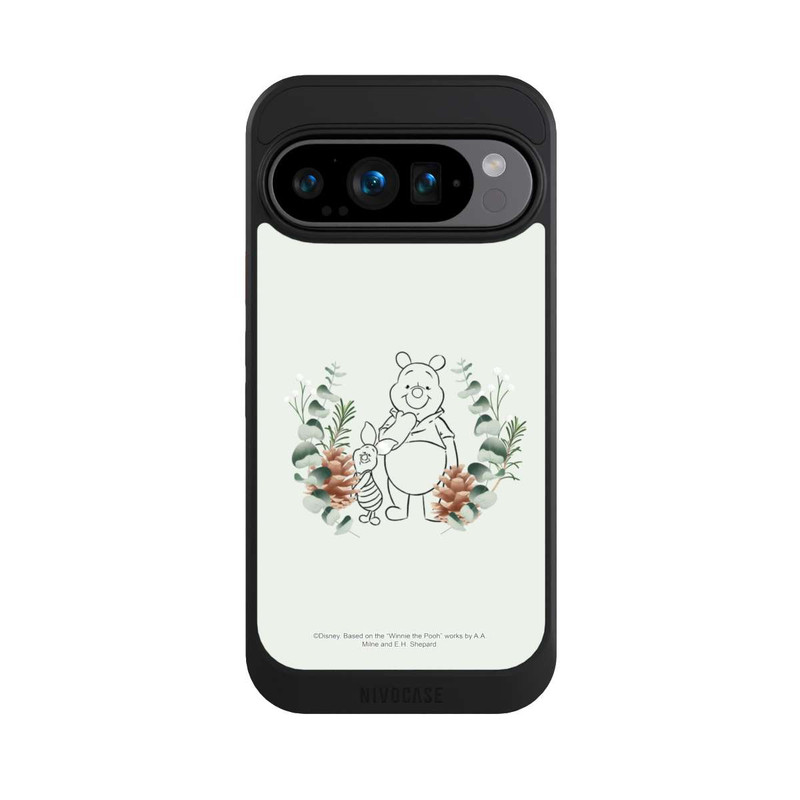 Pixel 9 Pro NIVOcore Green Love Ourson et Porcinet