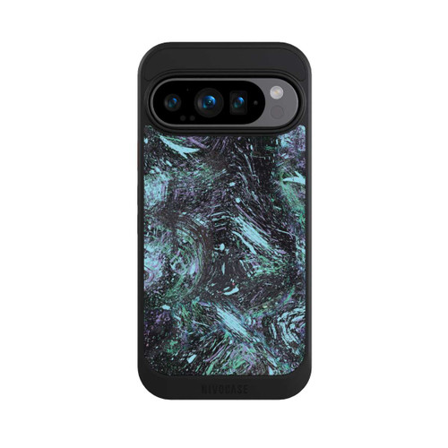 Google Pixel 9 Pro NIVOcore Abstrakt tropfender Staub lila
