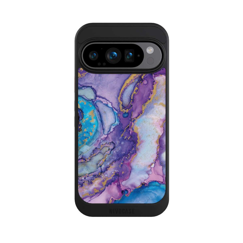Pixel 9 Pro NIVOcore Strudel lila und blau