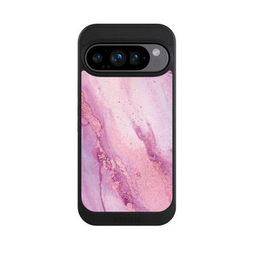 Google Pixel 9 Pro NIVOcore Lila Marmorwand