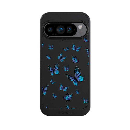 Google Pixel 9 Pro NIVOcore Schmetterlingmuster Transparent