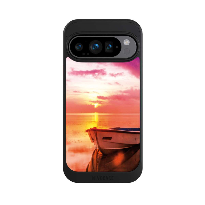 Pixel 9 Pro NIVOcore Beach Dawn Boat