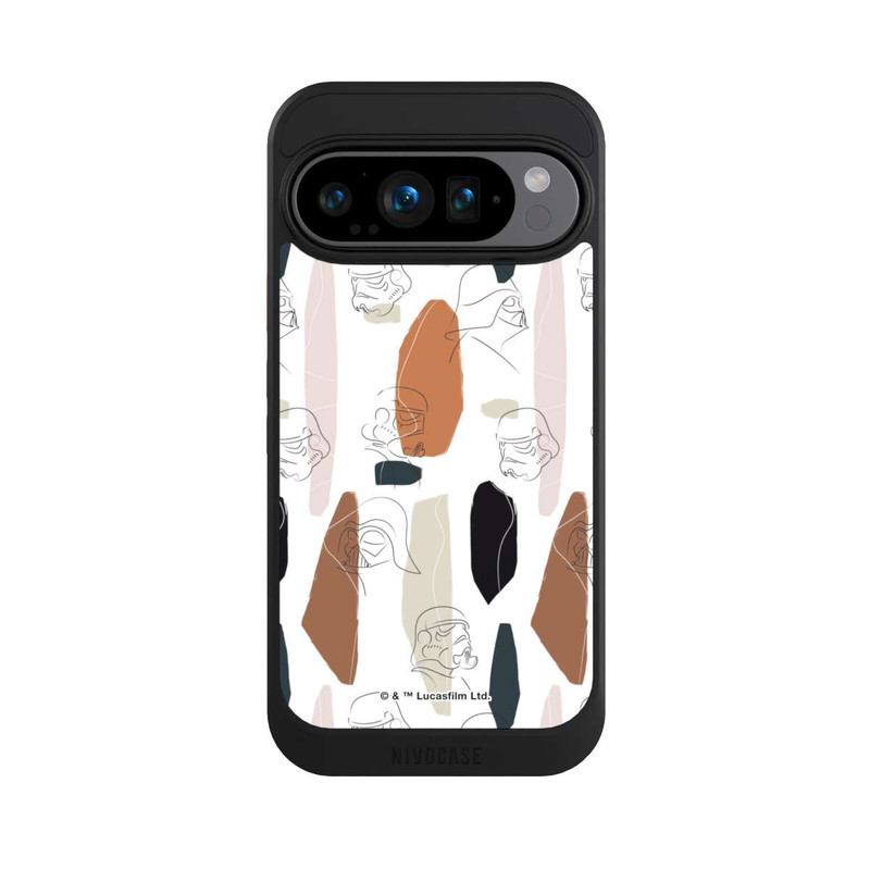 Pixel 9 Pro NIVOcore Dunkle Seite Line Art