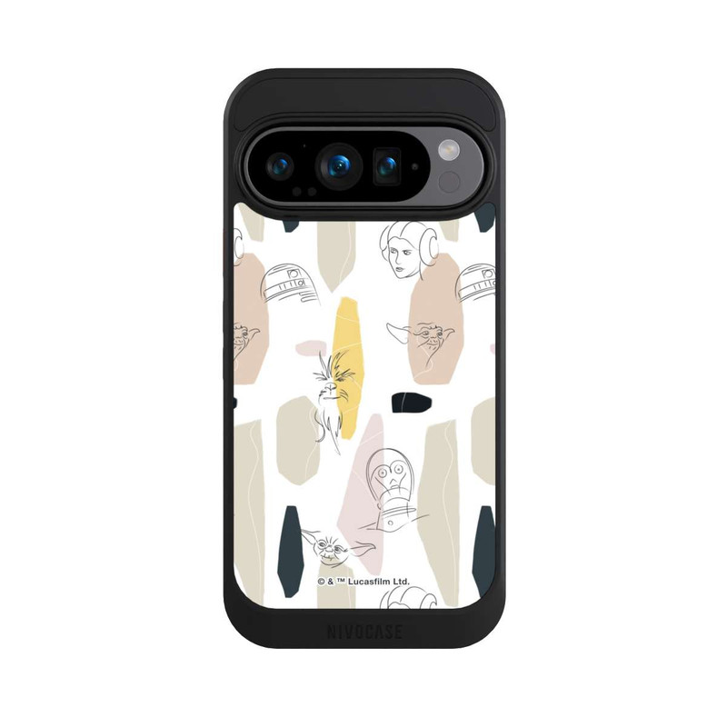 Pixel 9 Pro NIVOcore Helle Seite Line Art