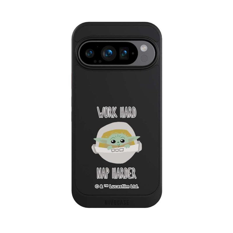 Pixel 9 Pro NIVOcore The Child Work Hard Nap Harder Transparent