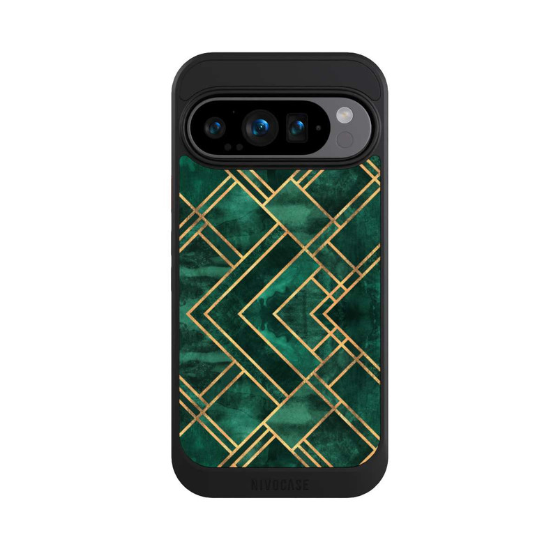 Pixel 9 Pro NIVOcore Green Blocks