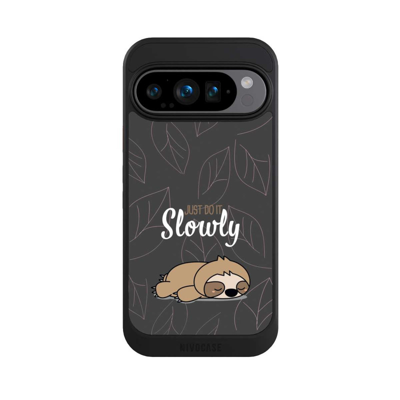 Pixel 9 Pro NIVOcore Just Do It Slowly Sloth Grey